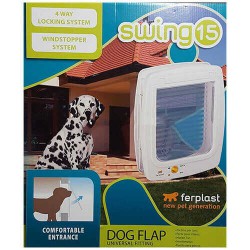 Ferplast Swing 15 4 Yollu Plastik Köpek Kapısı