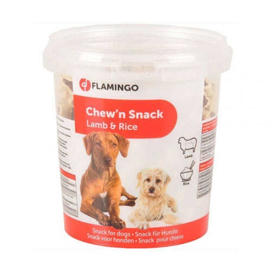 Flamingo Chewn Bones Lamb Rice Köpek Ödülü