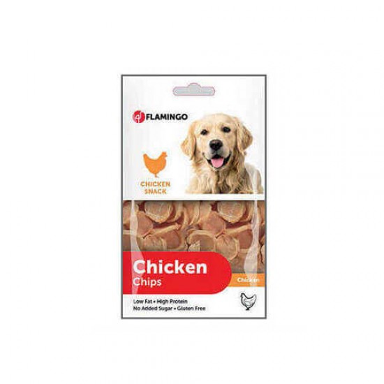 Flamingo Chicken Chips Tavuklu Cips Köpek Ödülü