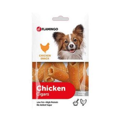 Flamingo Chicken Cigars Tavuk ve Pirinçli Rulo Köpek Ödülü