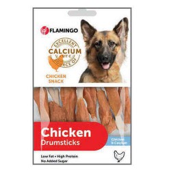 Flamingo Chicken Kalsiyumlu Et Sargılı Kemik Köpek Ödülü