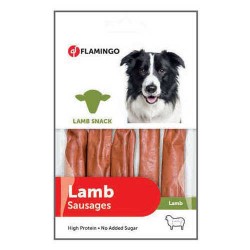 Flamingo Lamb Snack Kuzulu Sosis Köpek Ödülü