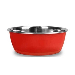 Flamingo Writable Kırmızı Mama Su Kabı