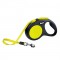 Flexi New Neon Şerit Otomatik Köpek Gezdirme Tasması