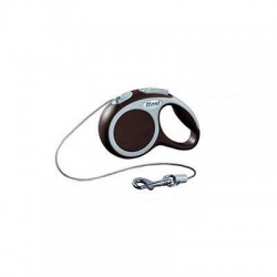 Flexi Varıo İp Otomatik Köpek Gezdirme Tasması Kahverengi