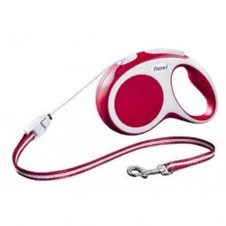 Flexi Vario İp Otomatik Köpek Gezdirme Tasması Kırmızı