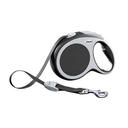 Flexi Vario Otomatik Şerit Köpek Gezdirme Tasması Koyu Gri