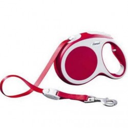 Flexi Vario Otomatik Şerit Köpek Gezdirme Tasması Kırmızı