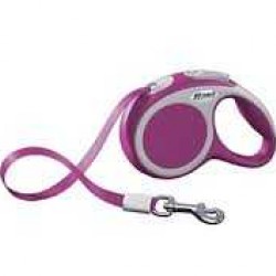 Flexi Vario Şerıt Otomatik Köpek Gezdirme Tasması Pembe