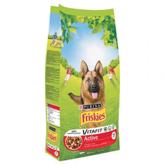 Friskies Actıve Duot Etli Yetişkin Köpek Maması