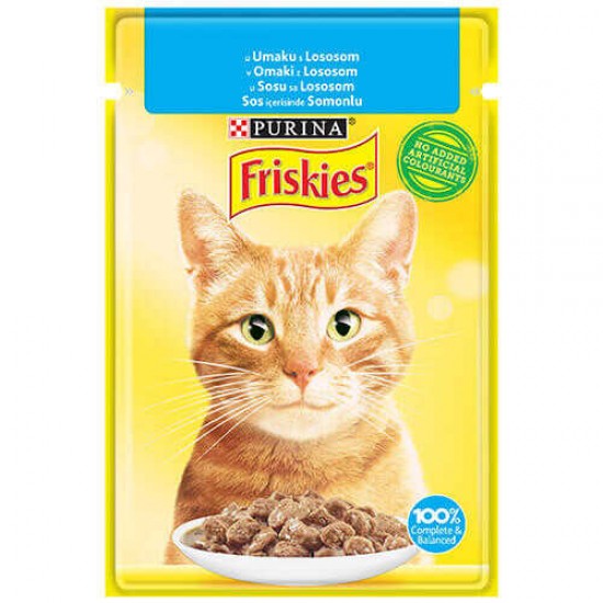 Friskies Somonlu Pouch Kedi Konservesi