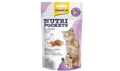 GimCat Nutripockets Ördekli Kedi Ödülü