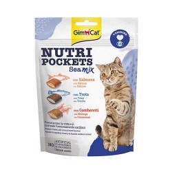Gimcat Nutripockets Sea Mix Taurinli Kedi Ödül Tableti