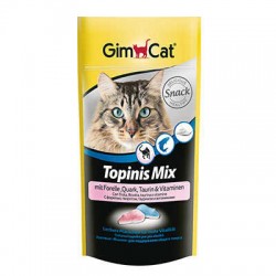GimCat Topinis Mix Alabalıklı Peynirli Kedi Ödülü