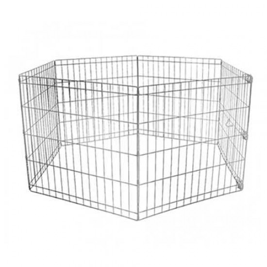 Glory Köpek Oyun Alan Çiti Siyah Boyalı