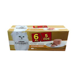 Gourmet Kıyılmış Hindi Etli Yetişkin Kedi Konservesi