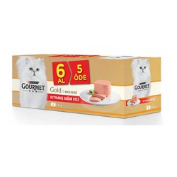 Gourmet Sığır Etli Yetişkin Kedi Konservesi
