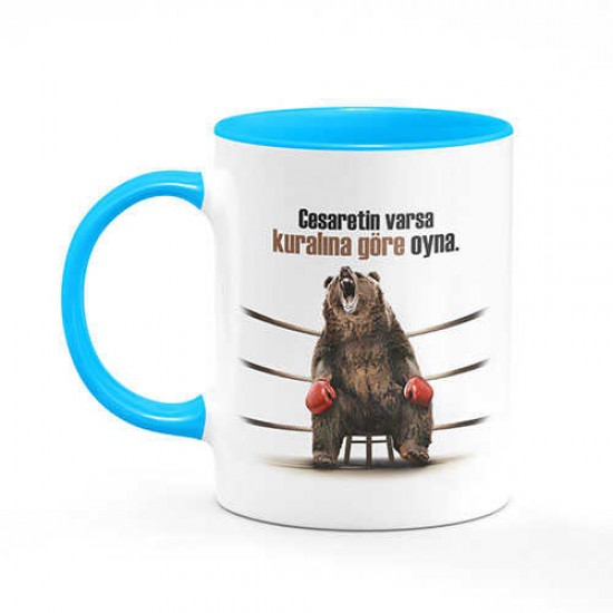 Haytap Ayı Figürlü Kupa