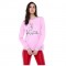Haytap Pembe kadın Sweatshirt