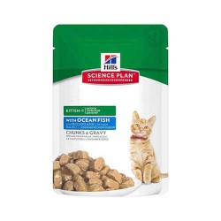 Hills Kitten Balıklı Yavru Kedi Pouch Konserve