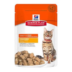 Hills Tavuklu Yetişkin Kedi Pouch Konserve