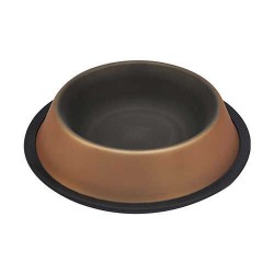 Zampa Kaymaz Tabanlı İç Dış Renkli Mama Su Kabı