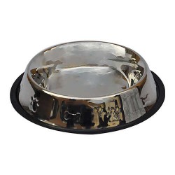 Zampa Kaymaz Tabanlı Kabartmalı Mama ve Su Kabı