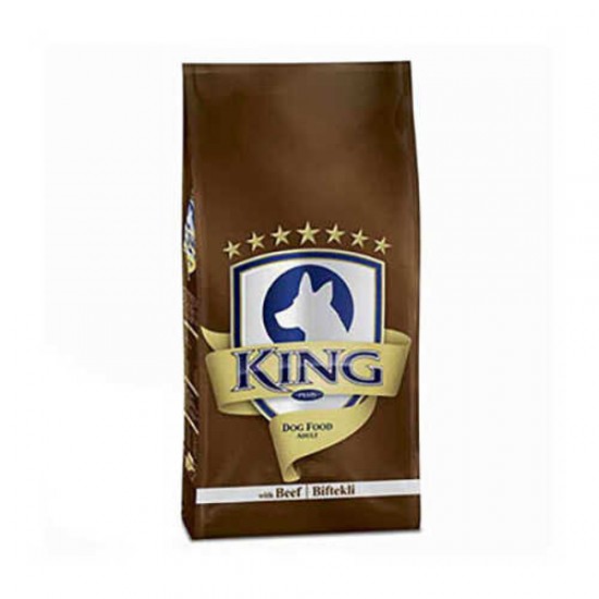 King Biftekli Yetişkin Kuru Köpek Maması