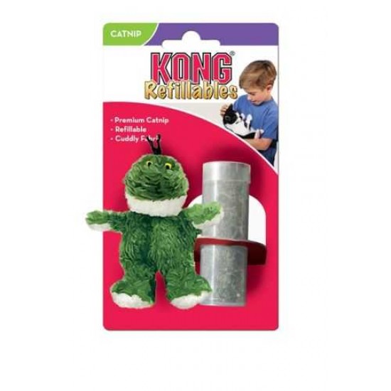 Kong Kedi Kediotu Doldurulabilen Peluş Kurbağa