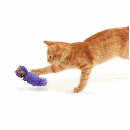 Kong Kedi Peluş Kuyruklu Mantar Oyun Topu