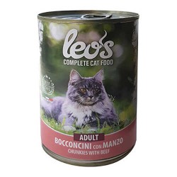 Leos Biftekli Yetişkin Kedi Konservesi