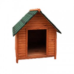 Leos Dış Mekan Ahşap Köpek Kulübesi
