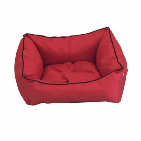 Leos Dış Mekan Köpek Ve Kedi Yatağı Kırmızı
