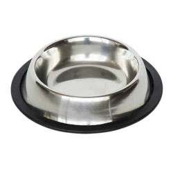 Leos Kaymaz Tabanlı Çelik Köpek Mama Kabı