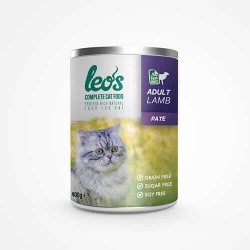 Leos Kuzu Etli Pate Yetişkin Kedi Konservesi