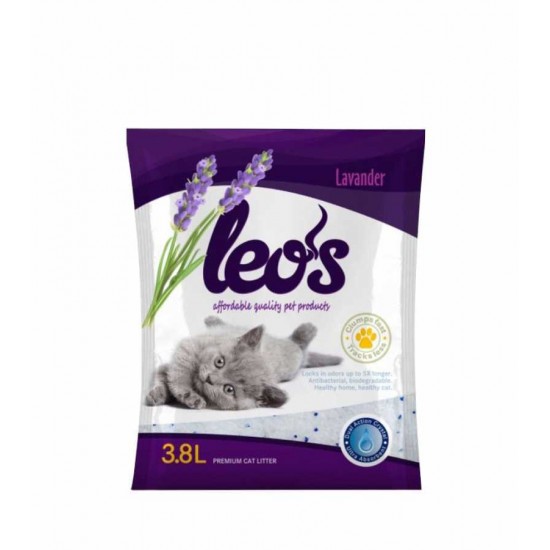 Leo'S Lavanta Aromalı Kristal Kedi Kumu