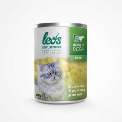 Leos Sığır Etli Pate Yetişkin Kedi Konservesi