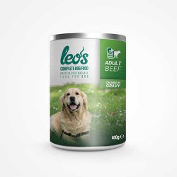 Leos Sığır Parça Etli Soslu Yetişkin Köpek Konservesi