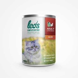 Leos Tavuk Etli Pate Yetişkin Kedi Konservesi