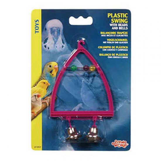 Lıvıng World Plastik Zilli Tünek