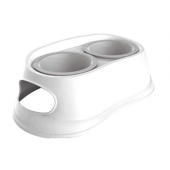 M-Pest Mama Su Kabı İkili Set Beyaz-Gri