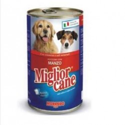 Miglior Cane Sığır Etli Biftekli Yetişkin Köpek Konservesi