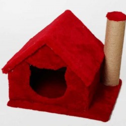 Miss Kedi Evi Ve Tırmalama Tahtası 50-40-45 Cm