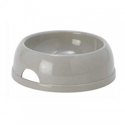 ​Moderna Eco Plastik Kedi Köpek Mama Kabı Gri