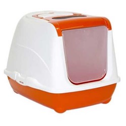 Moderna Flip Cat Kolay Açılır Filtreli Büyük Kapalı Kedi Tuvaleti 57X43X42 Cm