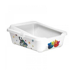 Moderna Hercules Love Açık Kedi Tuvalet Kabı