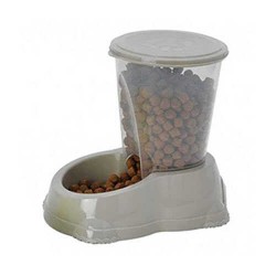 Moderna Kedi Ve Köpek Snacker Mama Kabı Gri