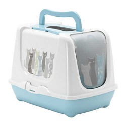 Moderna Trendy Maasai Kapalı Kedi Tuvaleti