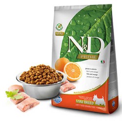 N&D Balıklı Portakallı Küçük Irk Yetişkin Köpek Maması