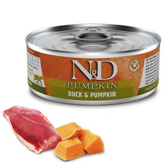 N&D Balkabağı, Ördekli Yetişkin Kedi Konservesi